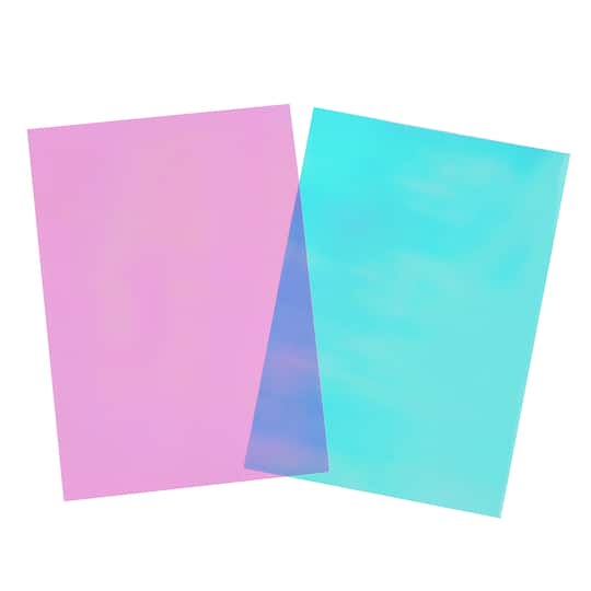 12 Packs: 50 ct. (600 total) Iridescent Acetate Sheets by Creatology&#x2122;